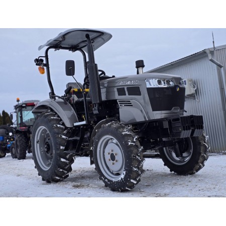 Трактор СКАУТ ТЕ-504 RX із реверсом, козирком, збільшена вага, примусова гідравліка, Євронавіска на гаках